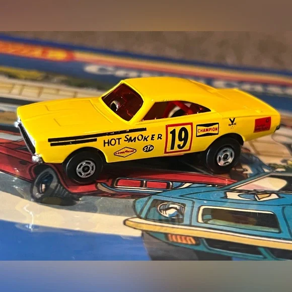 RARE Vintage Matchbox Superfast No. V Hot Smoker 1971 Lesney England Yellow - Picture 2 of 9